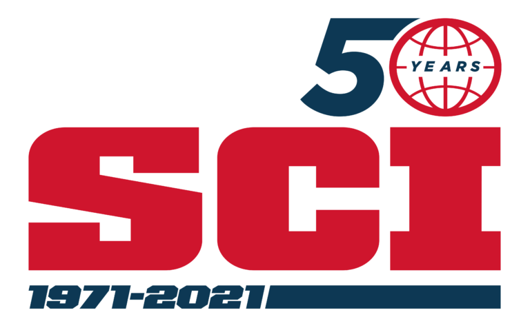 SCI 50 years logo